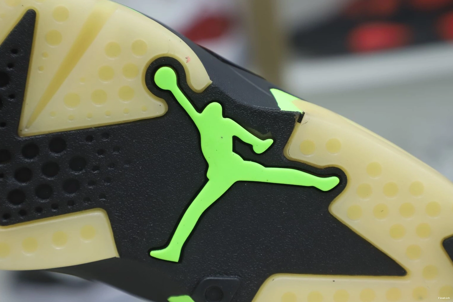 RETRO GREEN' AIR 'ELECTRIC JORDAN 6 0316